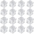 thumbnail image 1 of 60pcs Acrylic Crystal Fake Ice Cubes Realistic Clear Ice Cubes Photo Props, 1 of 8