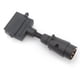 thumbnail image 1 of Adaptador De Remolque, Conexión Estable A Prueba De Agua Desmontaje Simple Enchufe Macho Redondo Duradero De 7 Pines A Enchufe Hembra Plano De 7 Pines Fácil De Instalar Para, 1 of 7