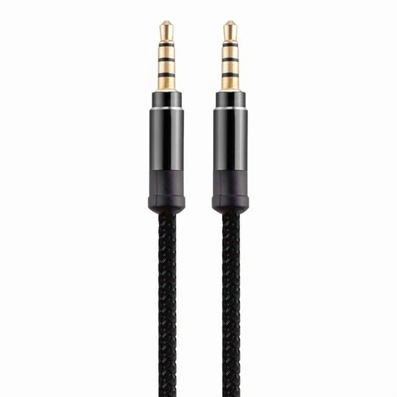 3.5mm Stereo Male to Male Stereo Output Connector Cable Headphone Jack Charm Shock Data Sync 3.5mm Audio Cable