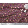 thumbnail image 2 of Soimoi Modal Satin Fabric Stripe & Dollar Currency Symbol Fabric Prints by Yard 42 Inch Wide, 2 of 3