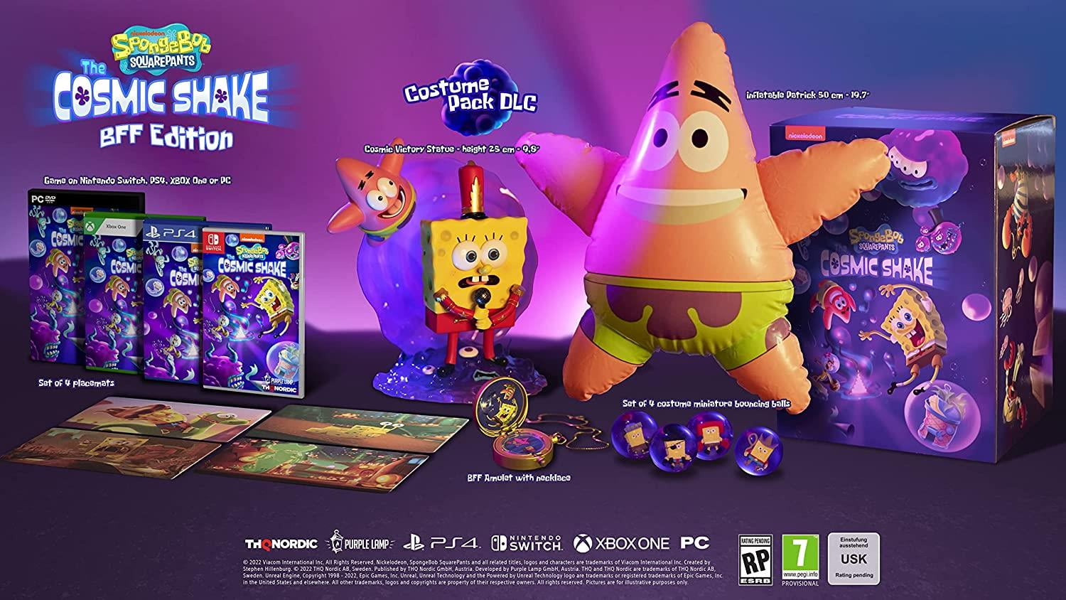 Free Shipping! Spongebob SquarePants: The Cosmic Shake - BFF 