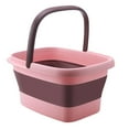 thumbnail image 1 of LCXmlly Compact Footbath For Storage Portable Handle Foot Bath Bucket Foldable Foot Soaking Tub for Home Bathroom, 1 of 9