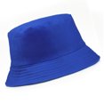 thumbnail image 3 of All Seasons Bucket Hat Exquisite Fishermen Headwear Fashion Accessory Caps Stylish Headwear Fashion Accessory with Solid Color for Outing Travel Wearing Blue, 3 of 8