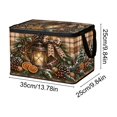 thumbnail image 3 of Trovenix Christmas Storage Box Bag Clothing Home Organizer Xmas Holiday Decorative Bin For Clothes Blankets Pillows Sweaters Quilts, 3 of 6
