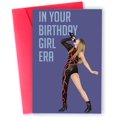 thumbnail image 1 of Tarjeta de cumpleaños CARDKENLES con diseño parodia de cantante de música, 1 of 6