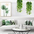 thumbnail image 4 of Whonline 4 plantas colgantes artificiales de 3.6 pies, pothos de imitaci&oacute;n con 162 hojas cada una, hiedra artificial para rec&aacute;mara, pared, porche, jard&iacute;n, Whonline NA, 4 of 7