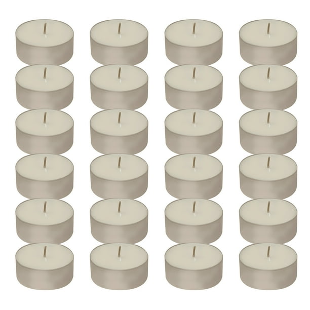 LumaBase 24Piece Extra Large Tea Light Candles
