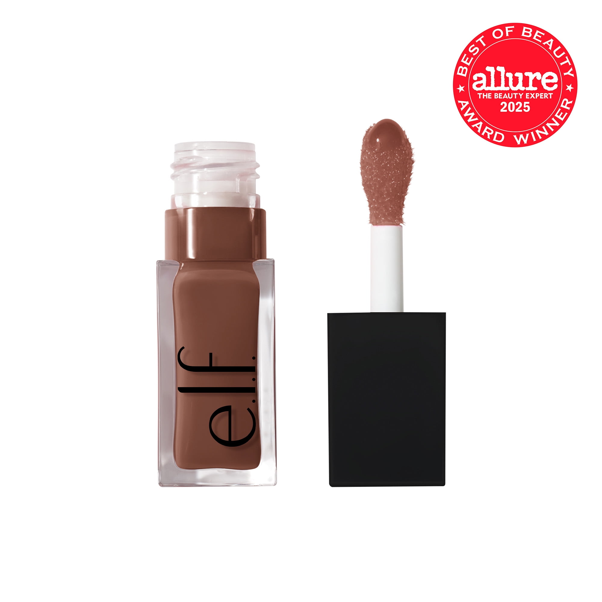 (4 pack) e.l.f. Glow Reviver Lip Oil, Honey Talks, 0.25 fl. oz.