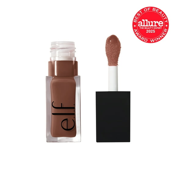 e.l.f. Glow Reviver Lip Oil, Honey Talks, 0.25 fl. oz.