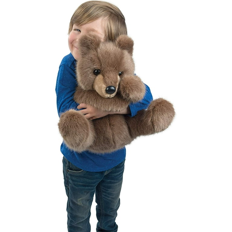 Douglas Lincoln Brown Bear Cub Plush Stuffed Animal, 14