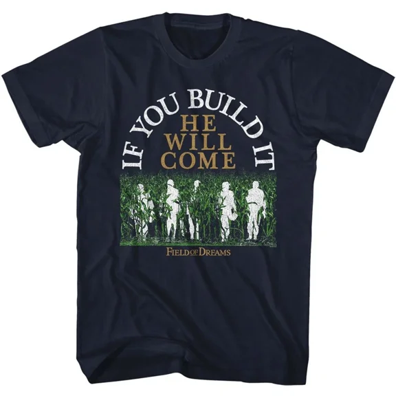 RARE Field Of Dreams He Will Come Movie Shirt