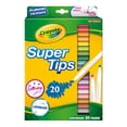 thumbnail image 1 of Marcadores Crayola Super Tips, 20 colores lavables, 1 of 4