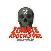Frank Wiedemann - Zombie Apocalypse Theres No App For That - Sticker / Decal