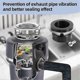 thumbnail image 2 of Anti-Vibration Flex Coupler for Garbage Disposal Replacement Tailpipe Mount, 2 of 5