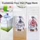 thumbnail image 5 of Alcancía para adultos Rompe para abrir, hucha transparente Frasco de ahorros Efectivo y moneda, Tamaño perfecto 8 "H X 5" Diámetro para adultos Niños Cumpleaños Decoración del hogar, 5 of 5