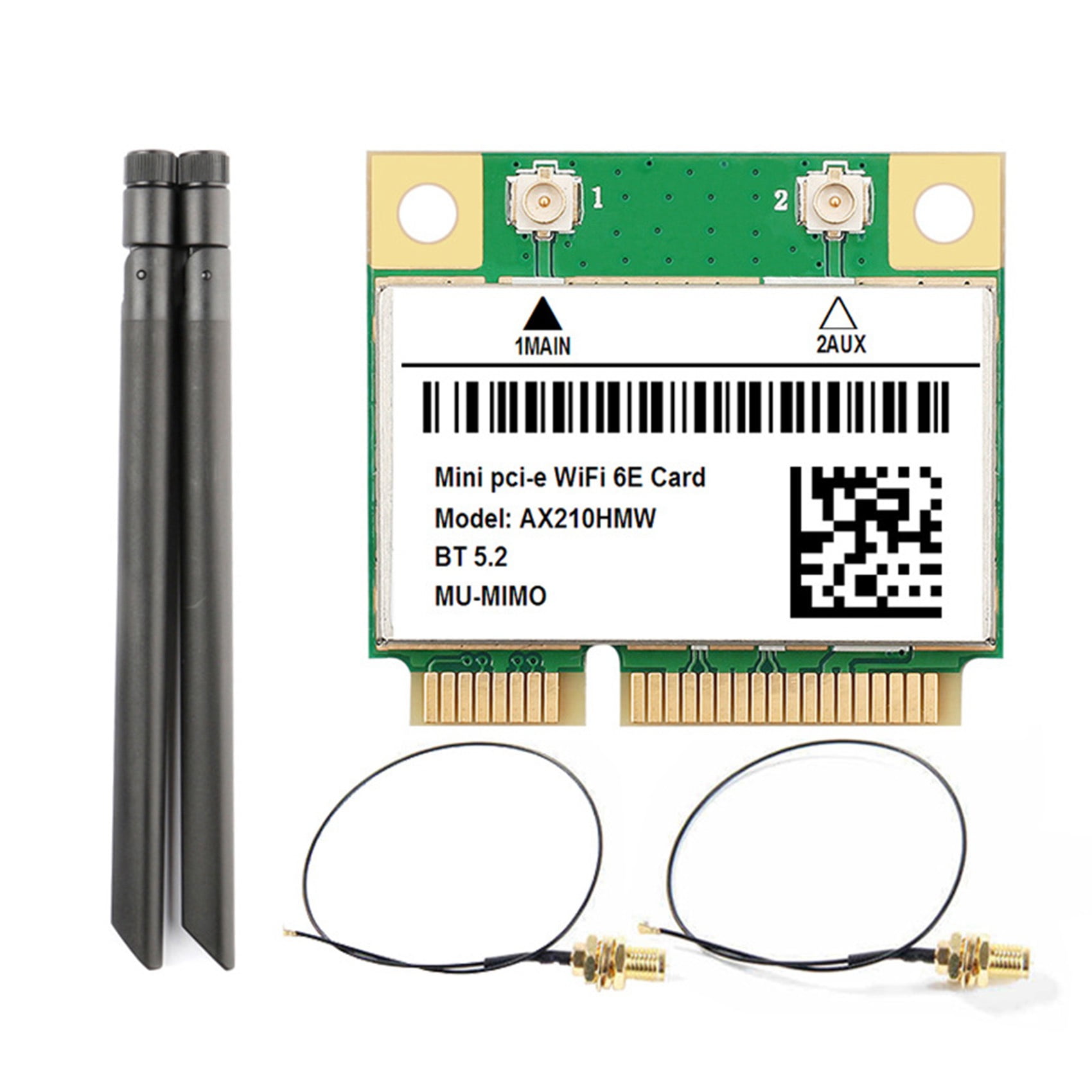 AX210 5374M WIFI 6E 5G Gigabit Wireless Network Card MINI PCIE 5.2