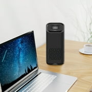YUVA Car Air Purifier, Negative Ion, Odor Removal, Type-C Charging, 5V, 15㎡ Coverage, Black/White, Compact & Efficient, Oxygen Bar