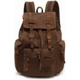 thumbnail image 1 of AUGUR High Capacity Canvas Vintage Backpack 35L - Laptop Compartment, Unisex, 1 of 4