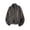 (New4)Dark Gray, variant on Bomber Jacket for Men Casual Zip Up Stand Collar Outerwear Plus Size Loose Fit Coat for Daily Street Dating Commute Outfits