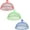 Multi-color, variant on Metal Dome Mesh Food Cover, GIXUSIL 10" Outdoor Food Mesh Tents Screen Plate Covers for Dinner Plates, 3 Pcs Fruit Flies Nets Picnic Food Umbrella for Table Bbq Camping Party (Multicolor)