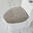 thumbnail image 4 of Better Trends 5 Piece Bathroom Rug Set 100% Cotton Extra Soft Tufted Bath Rug Water Absorbent Non-Slip Bath Mat Machine Washable (Beige) Hugo Collection, 4 of 7