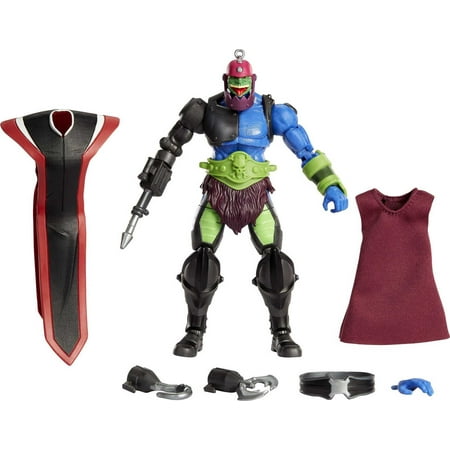 UPC: 0887961982930 | Masters of the Universe Masterverse Revelation Trap Jaw Action Figure 7-in Collectible