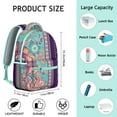 thumbnail image 6 of Stylish Paisley Pattern Backpack – Excellent Paisley Gift Idea, Roomy Waterproof Bookbag for Students & Teachers, Multi-Compartment Laptop Backpack for Work & College, Breathable Shoulder Straps, 6 of 6