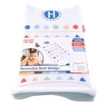 Hopscotch Lane Reversible Bath Wedge White Mesh Infant & Baby Bathtub Seat, Ages 36 Months