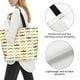 thumbnail image 3 of Disketp Colorful Mustache Bolsa Tote Estampada para Mujer, Bolso de Hombro y de Mano para Compras y Viajes, 3 of 8