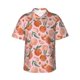 thumbnail image 1 of Balery Painting Peach Camisas hawaianas de manga corta para hombre, camisas playeras de corte holgado, camisas de vacaciones con botones,3X-Large, 1 of 7