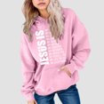 thumbnail image 5 of Gubotare Hoodie for Kids Girls Hoodies for Teen Girls Trendy Pullover Sweatshirts Cute Long Sleeve Sweatshirt Size 11-12 (Pink,11-12 Years), 5 of 6