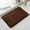 Coffee, variant on Byujiro Floor Mat 1pc Foam Bath Rug Embossed Bathroom Mat Water Absorbent and Washable Bath Rugs Non-Slip Thick Soft and Comfortable Carpet for Show Door Mat