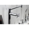thumbnail image 4 of Kingston Brass KS4701DX Concord Deck Mount Pot Filler Faucet, Polished Chrome, 4 of 8