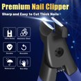thumbnail image 2 of Professional Ultra Sharp Nail Clippers for Thick Finger & Toenails - Long Handle, Suitable for Men, Women & Seniors, 2 of 5
