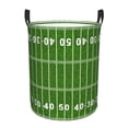 thumbnail image 1 of Fotbe American Football Field2 Cesto de Ropa con Asas, Cesto Impermeable de Gran Capacidad, Bolsa de Lavado para Dormitorio, Cesto de Ropa con Ruedas y Asas-Medium, 1 of 6