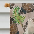 thumbnail image 3 of Carolines Treasures CK3096CHF Ragamuffin Pin Cônes Drapeau Toile Maison Taille, 3 of 4