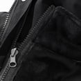 thumbnail image 7 of Maoxin Men's Jacket Fashion Men's Solid Color Long Sleeved Hooded Casual Outwear Jackets Jacket Coats , Black , 2XL, 7 of 7