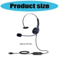 thumbnail image 5 of CIYISON USB Headset with Microphone Easy Access Inline Controls Lightweight 250g For Office Calls Multiple Systems Headphone, 5 of 8