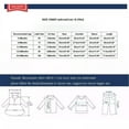 thumbnail image 3 of YWDJ Toddler Boy Outfit Sets Young 2-30Months With Clothes Soft Warm Pajamas Unisex Cotton Solid Warm Thick Long Sleeve Hooded Romper Jumpsuit Gift role Play White 73, 3 of 8