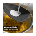 thumbnail image 3 of Silicone Cooking Spoon,Non-Stick Slotted and Solid Spoon Set with Deep Bolw and Measurement for Mixing, Serving, 3 of 7