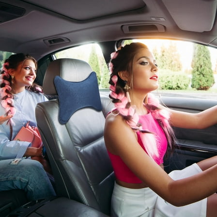 GOOHOCHY Neck for Car Neck Pillow Travel 27.94X23.00X6.80CM Blue