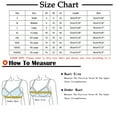 thumbnail image 3 of Sports Bras for Women Plus Size S-5X High-Impact Racerback Wireless Push Up Underwear Solid Comfort Pullover Support Workout Yoga Bralettes, 3 of 7