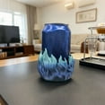 thumbnail image 3 of & Glass Racks for Living Room 3D Printed Gradient Flame Design Insulated Bottle Holder and Display Shelf for 12oz Bottles Decorative LED-Style Gadget, 3 of 5