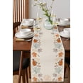 thumbnail image 4 of Fall Table Runners 90 Inches Long Pumpkin Pine Cones Maple Leaf Autumn Leaves Thanksgiving Runners for Dining Tables Dinner Runner Kitchen Party Table Decoration, 4 of 6