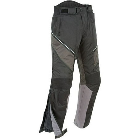 Joe Rocket Alter Ego 2.0 Mens Black/Grey Textile Motorcycle Pants