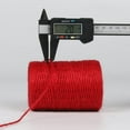 thumbnail image 2 of Natural Jute Twine 600 Feet Long Colored Twine Rope for Crafts Gift Wrapping Packing Gardening and Wedding Decor (Red), 2 of 11