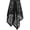 Black, variant on Y2K See Through Lace Wrap Skirt, Irregular Layered Mesh Skirt for Summer Daily Wear