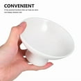 thumbnail image 3 of Goblet Baby Ceramic Fruit Tray High Footed Snack Plate Dessert Bowls, 3 of 6
