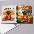 thumbnail image 4 of Hello Fall Mastiff Football Welcome Autumn with Leaves Pumpkins Spiral Bound Journal Mastiffs Dog Lover Gifts Idea 5x7in Spiral Notebook - 00012, 4 of 5