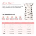 thumbnail image 3 of Bingfone Teckel pour Filles Robe de Nuit à Manches Volantes, Pyjamas de Princesse pour Filles Vêtements de Maison-Petit, 3 of 6